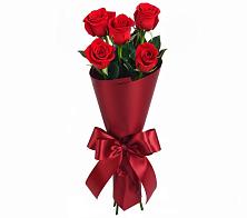 Букет 5 Красных роз Эдлесс Лав в Гурзуфе Республика Крым