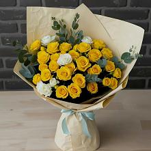 Букет цветов из:  Розы в Гурзуфе Республика Крым