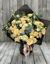 Букет цветов из:  Розы и Лизиантусы #REPLACE_PRED# Гурзуфе Республика Крым