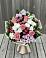 Букет цветов из: Альстромерии, Гвоздики, Розы и Хризантемы в Гурзуфе Республика Крым