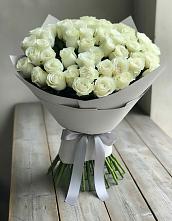 Букет 35 Белых роз в Гурзуфе Республика Крым