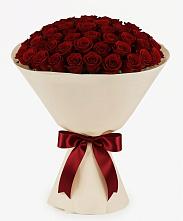 Букет 101 Бордовая роза Блэк Бакарра в Гурзуфе Республика Крым