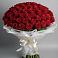 Букет 101 Красная роза Блэк Мэджик в Гурзуфе Республика Крым