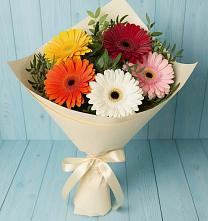 Букет цветов из:  Герберы в Гурзуфе Республика Крым
