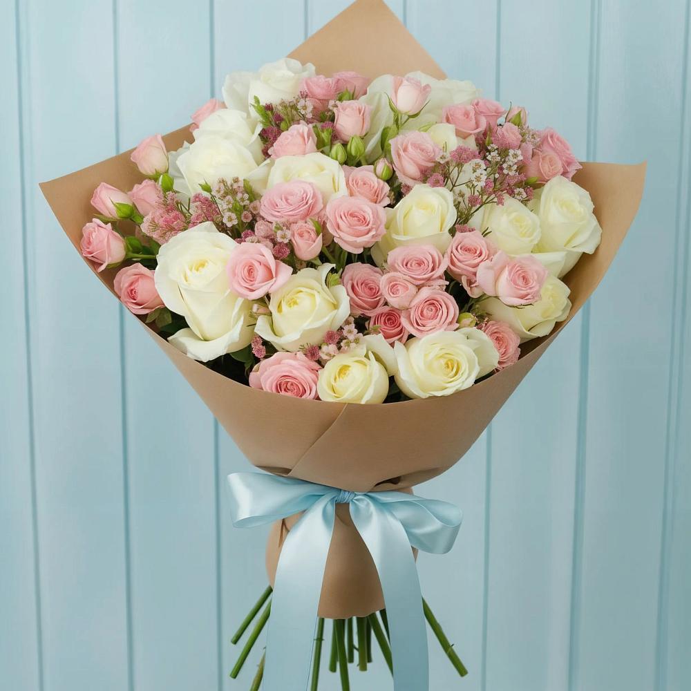 Букет цветов из: Розы в Гурзуфе Республика Крым