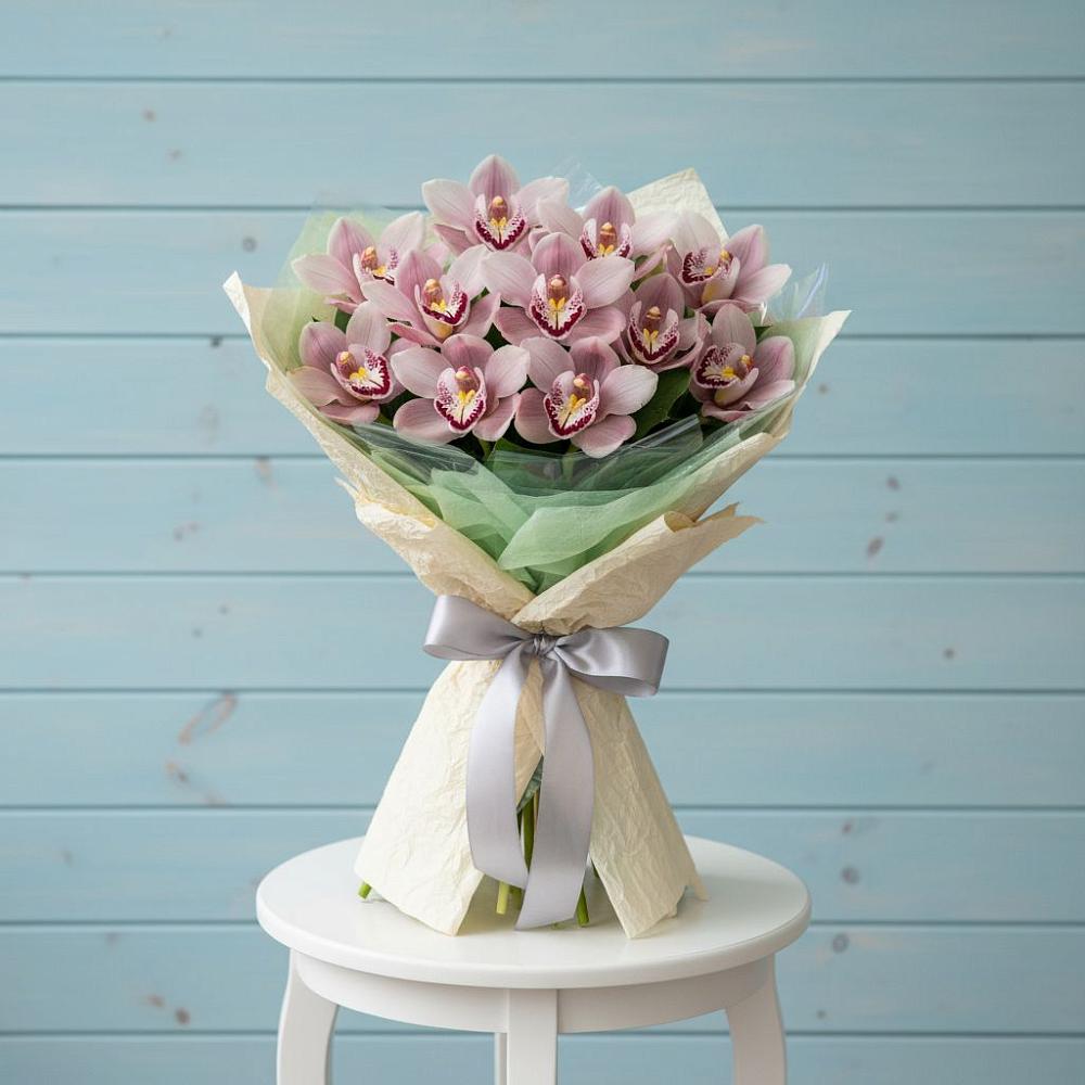 Букет цветов из: Орхидеи и Розы в Гурзуфе Республика Крым