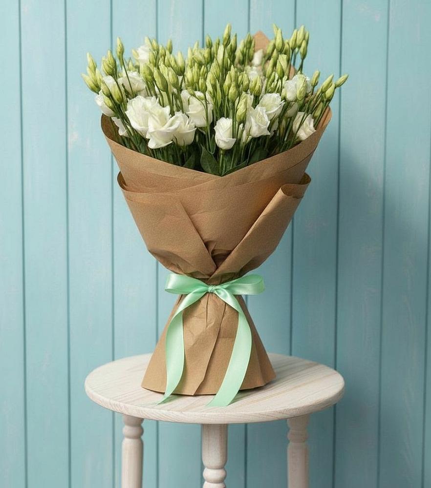 Букет цветов из: Лизиантусы в Гурзуфе Республика Крым