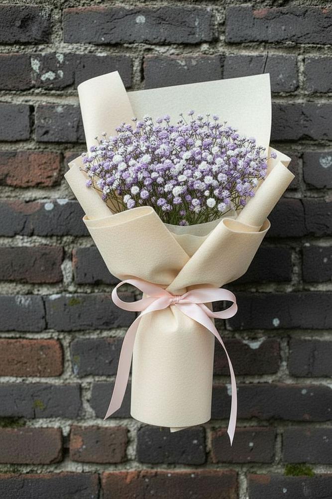 Букет цветов из: Гипсофила в Гурзуфе Республика Крым