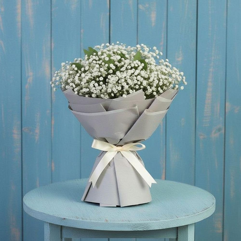 Букет цветов из: Гипсофила в Гурзуфе Республика Крым