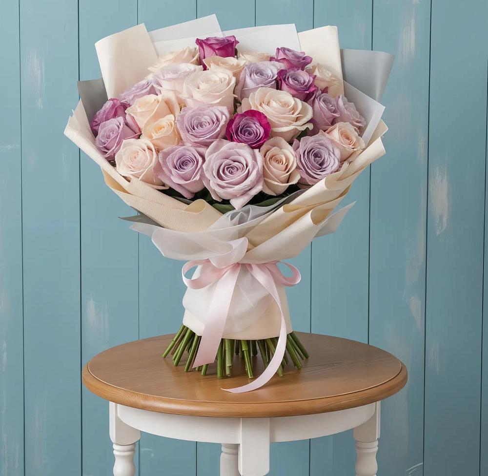 Букет цветов из: Розы в Гурзуфе Республика Крым