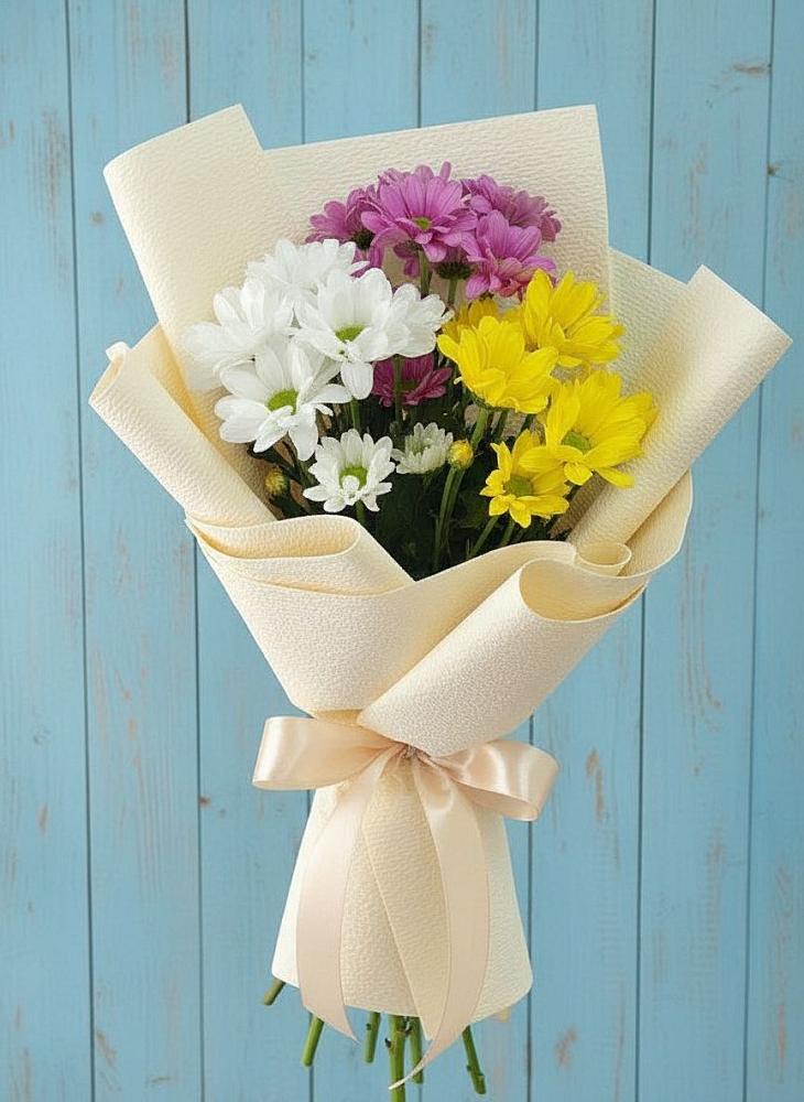 Букет цветов из: Хризантемы в Гурзуфе Республика Крым