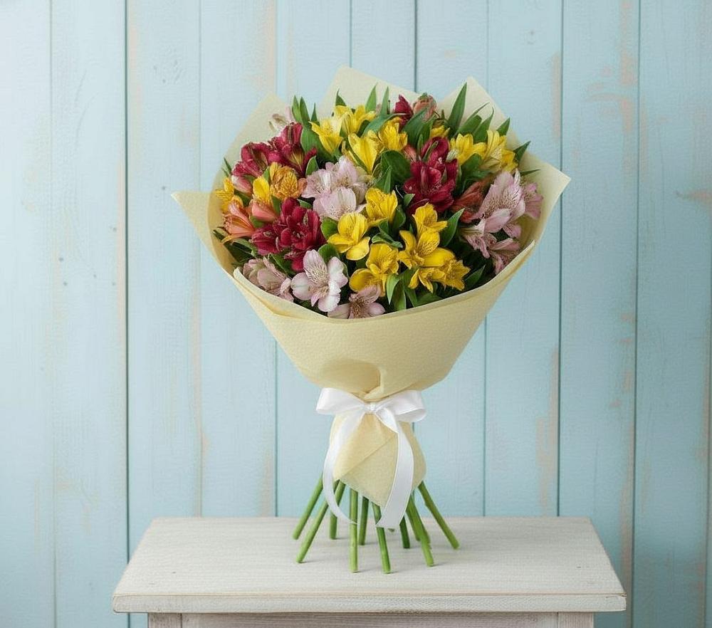 Букет цветов из: Альстромерии в Гурзуфе Республика Крым