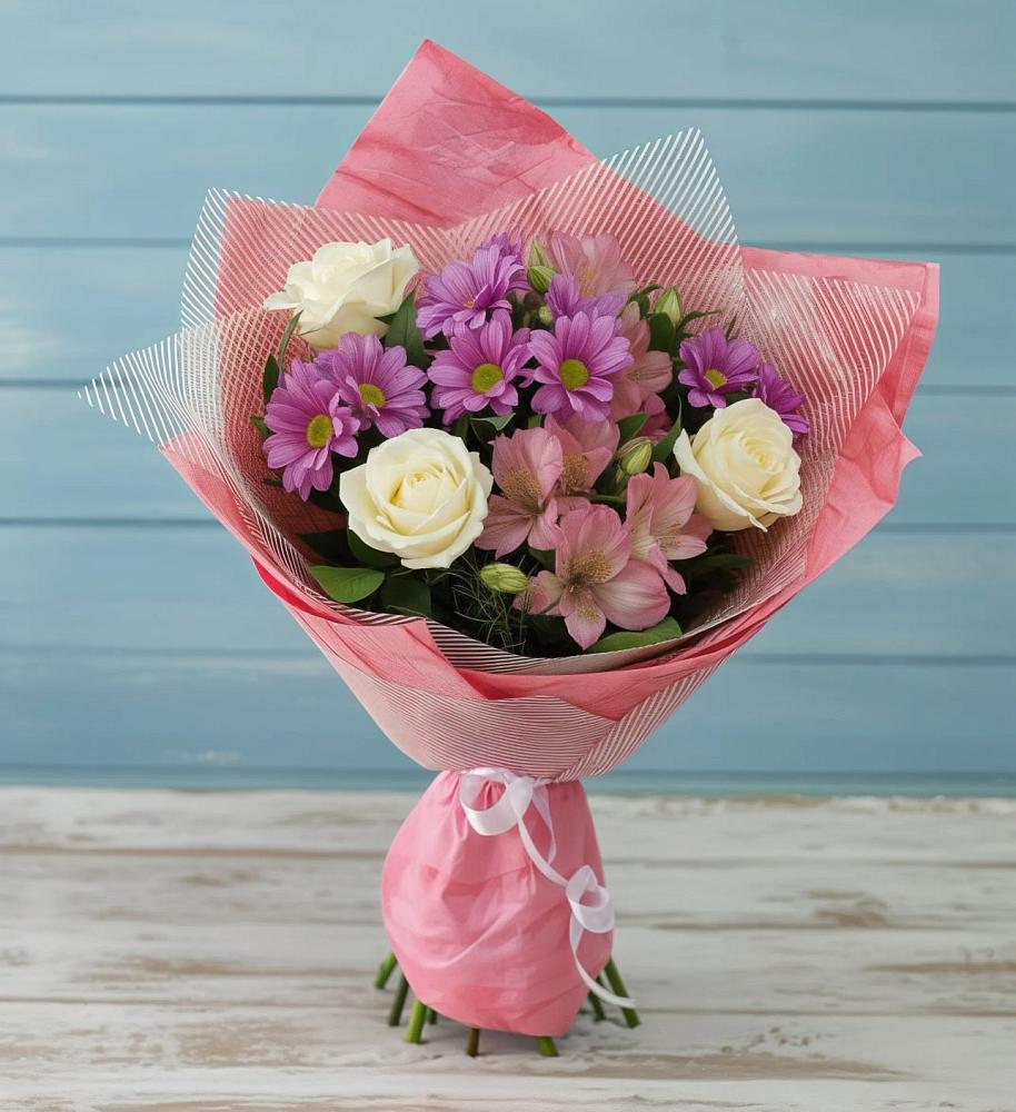 Букет цветов из: Герберы в Гурзуфе Республика Крым