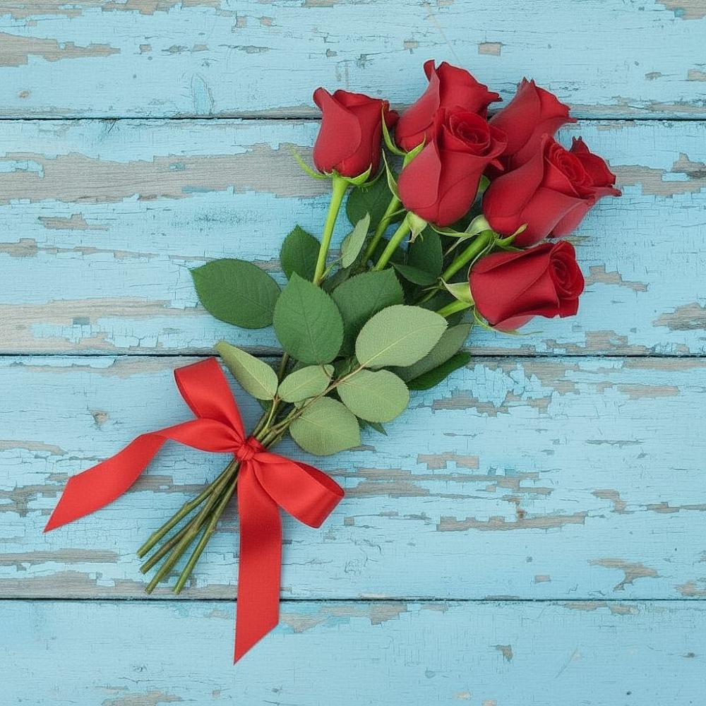 Букет Красные розы в Гурзуфе Республика Крым