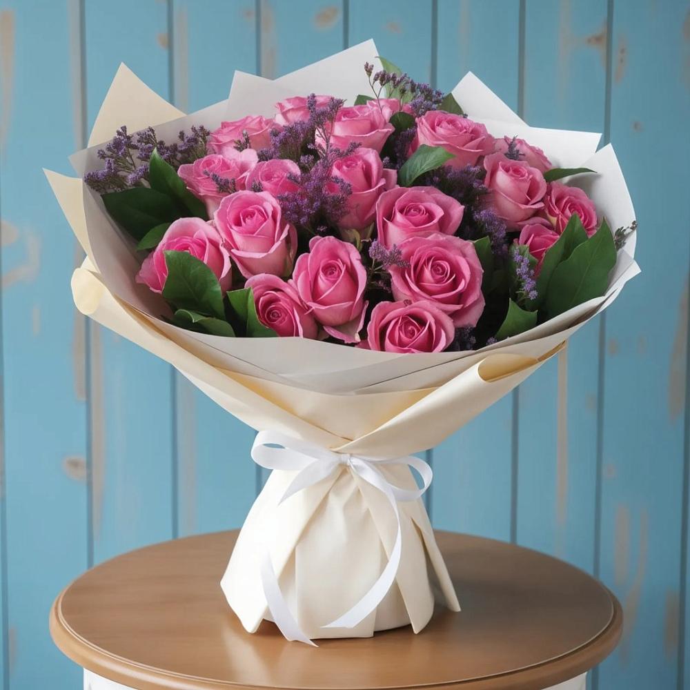 Букет цветов из: Розы в Гурзуфе Республика Крым