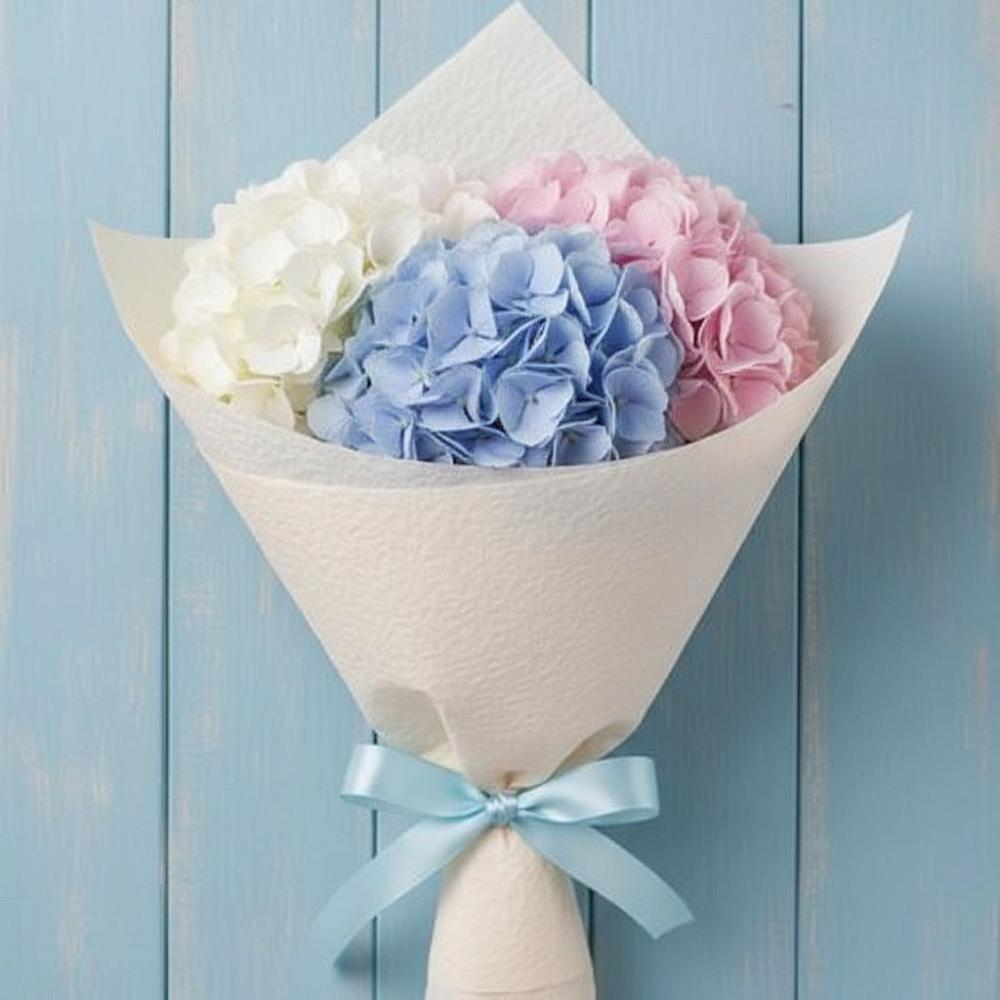 Букет цветов из: Гортензия в Гурзуфе Республика Крым